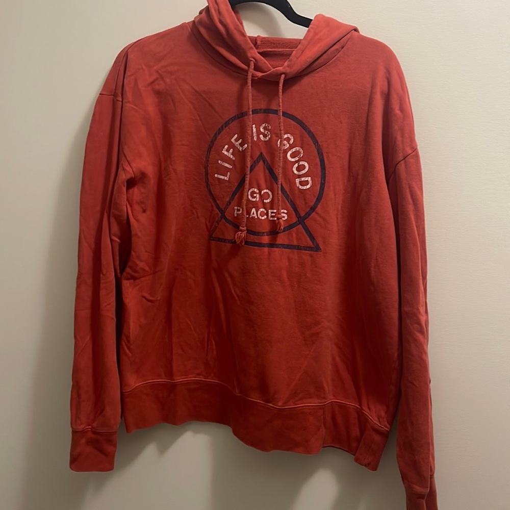 Life is good hoodie